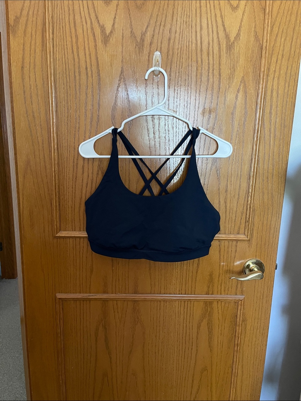 lululemon athletica True Navy longline Sports Bra